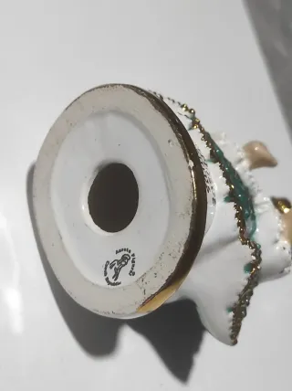 Niño Jesús de Praga cerámica antigua