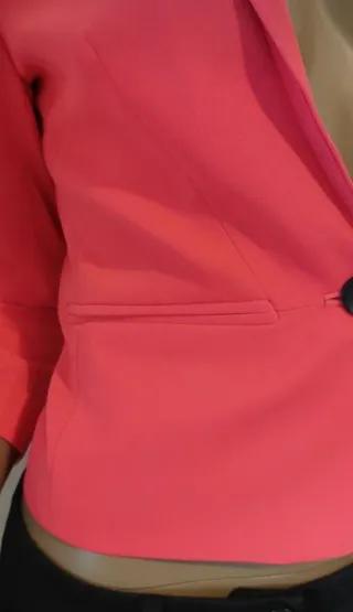 Blazer elegante rosa