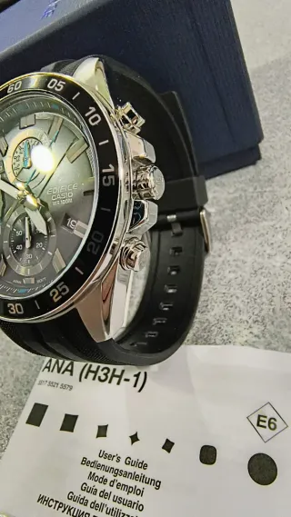 Reloj Casio Edifice Cronógrafo WR 100M