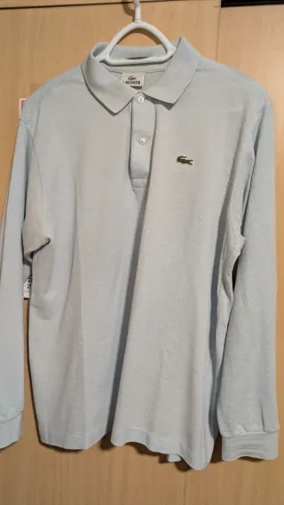 Polo Lacoste Talla M Azul