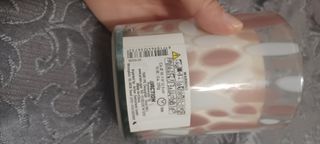 Candela profumata in vetro