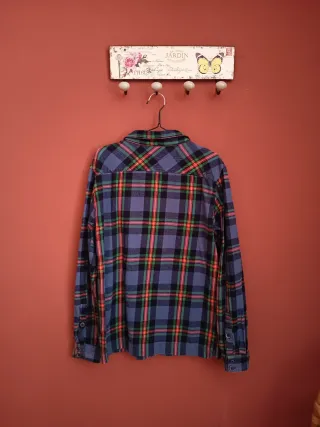 Sobrecamisa de cuadros para chico