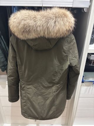 Woolrich Parka Verde Taglia S color cachi