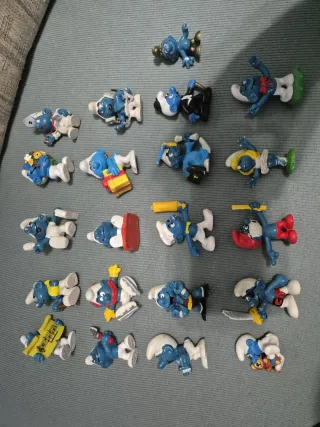 Lotto 21 Puffi Vintage