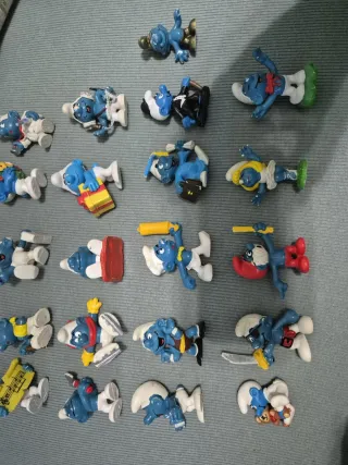 Lotto 21 Puffi Vintage