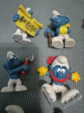 Lotto 21 Puffi Vintage