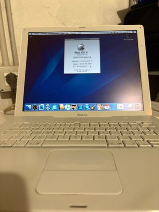 iBook G4 Apple Bianco