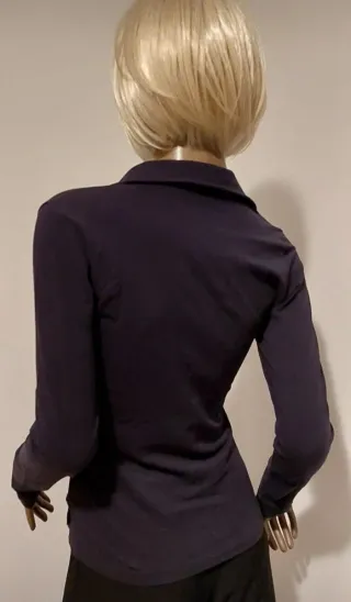 Maglietta CK Jeans grigia con strass