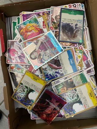 Lotto 2kg carte One Piece JAP