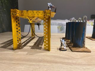 Escenario de maquetas