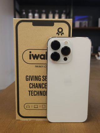 IPHONE 13 PRO 128GB PLATA 100% BATERIA