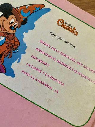 Libro de Walt Disney Cuenta