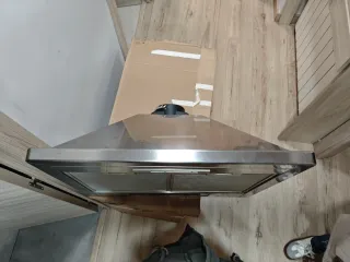 Campana de cocina de acero inoxidable