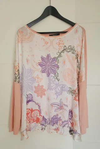 Jersey Bellísima Talla 52/54 Rosa y Blanco Venca