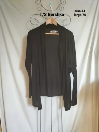 Chaqueta Bershka Negra Talla S