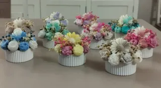 Creazioni in gesso ceramico e cera d'oliva