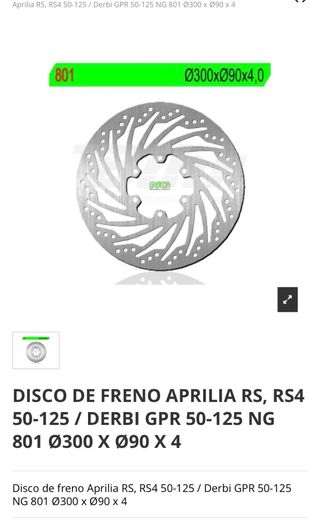 Disco Freno Delantero 300x90x4,0