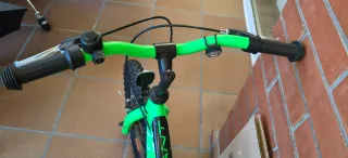 Bicicleta infantil verde