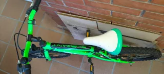 Bicicleta infantil verde