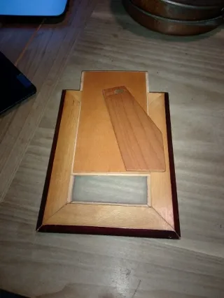 Cornice in argento antica