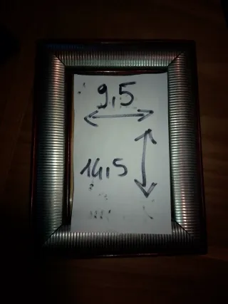 Cornice in argento antica