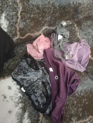 Bragas de encaje y lisas