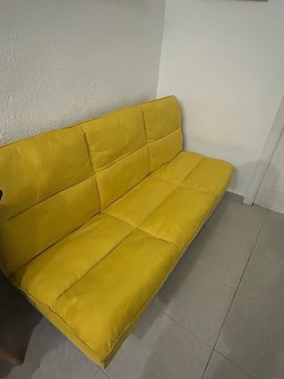Sofá Cama Amarillo