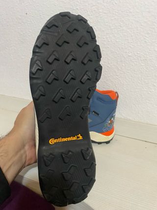 Botas Adidas Terrex Gore-Tex Disney Azul Naranja