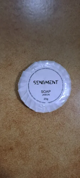 Jabón mini dosis SENTIMENT 20g