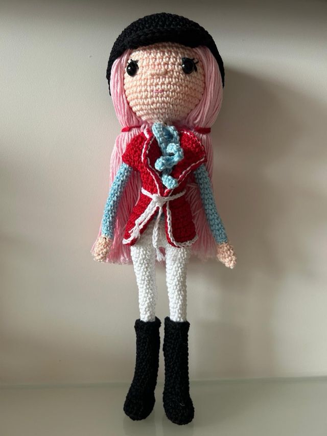 Amigurumi Cavallerizza con Cavallo