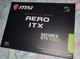 Tarjeta Gráfica MSI GeForce GTX 1050 Ti Aero ITX