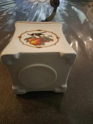 Macinino vintage ceramica decorato