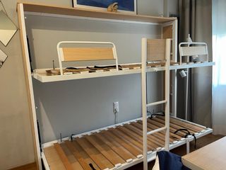 Litera Abatible / plegable Madera Metal