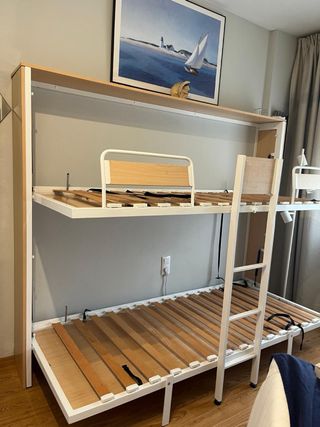 Litera Abatible / plegable Madera Metal