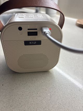 Mini Karaoke con 2 Micrófonos