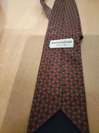 Lote 5 Corbatas Seda Hombre Diversas marcas:Dustin