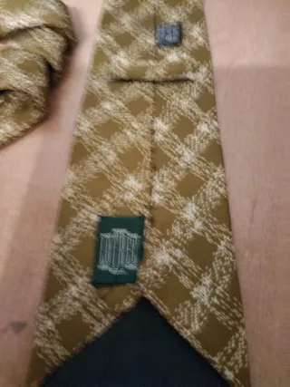 Lote 5 Corbatas Seda Hombre Diversas marcas:Dustin