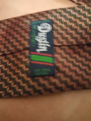 Lote 5 Corbatas Seda Hombre Diversas marcas:Dustin