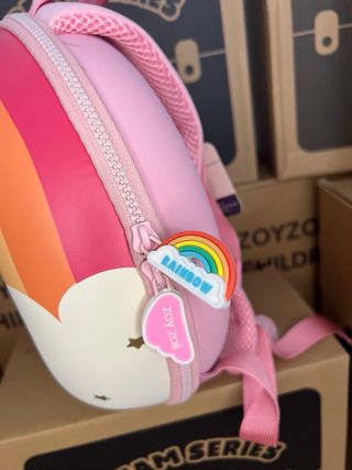 Mochila infantil Zoy Zoii donut arcoíris