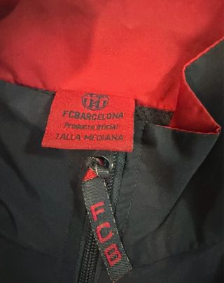 Cortavientos FC Barcelona Vintage Talla M