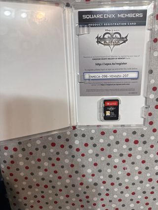 Kingdom Hearts Melody of Memory Switch