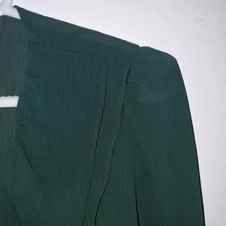 Blusa Zara Verde Talla xs