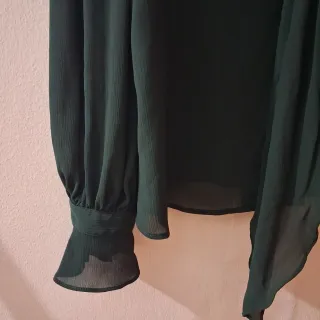 Blusa Zara Verde Talla xs