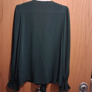 Blusa Zara Verde Talla xs