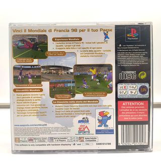 World Cup 98 Coppa Del Mondo - Ps1 - Ed. ITA