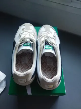 Zapatillas Puma Arizona Beige/Blanco