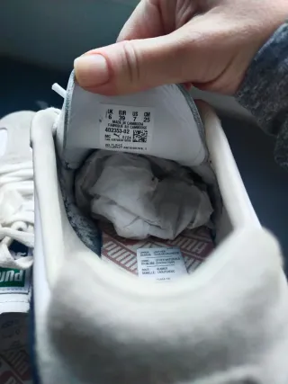 Zapatillas Puma Arizona Beige/Blanco