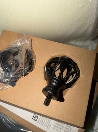 Barra Cortina Doble Extensible Negra NUEVA!