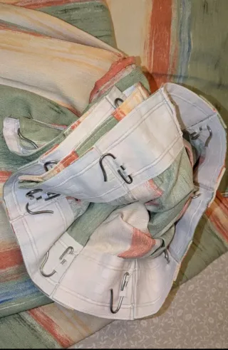 Tende toni verdi/gialli