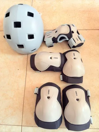 Protecciones Patinaje Oxelo (Rodillas y Codos)